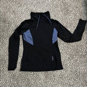 Reebok Black and blue Pullover Hoodie